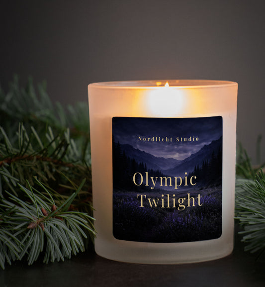 Olympic Twilight | Lavender Scented Candle | Nordlicht Studio
