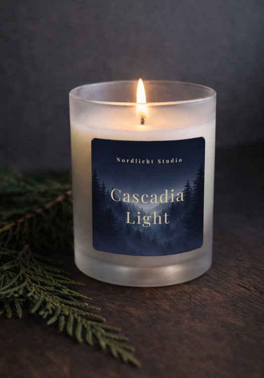 Cascadia Light - Unscented | Clean Burn Candle