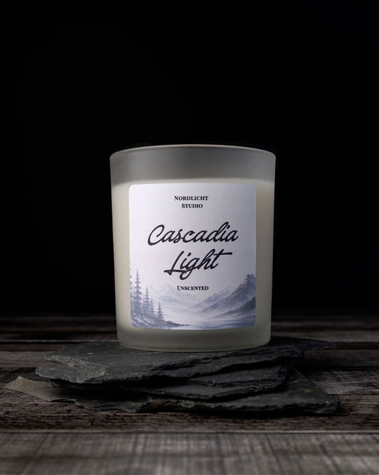 Cascadia Light - Fragrance Free Candle